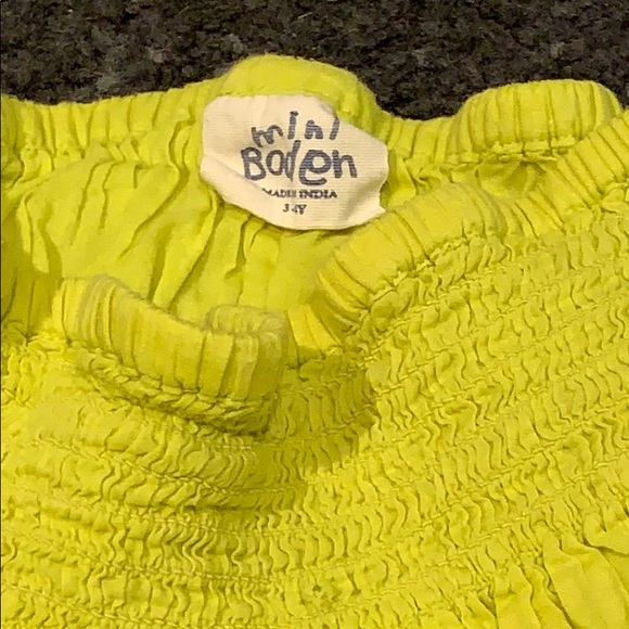 🦄 Mini Boden 3-4Y Adorable Green Skirt Girl 🐝 - Picture 4 of 4